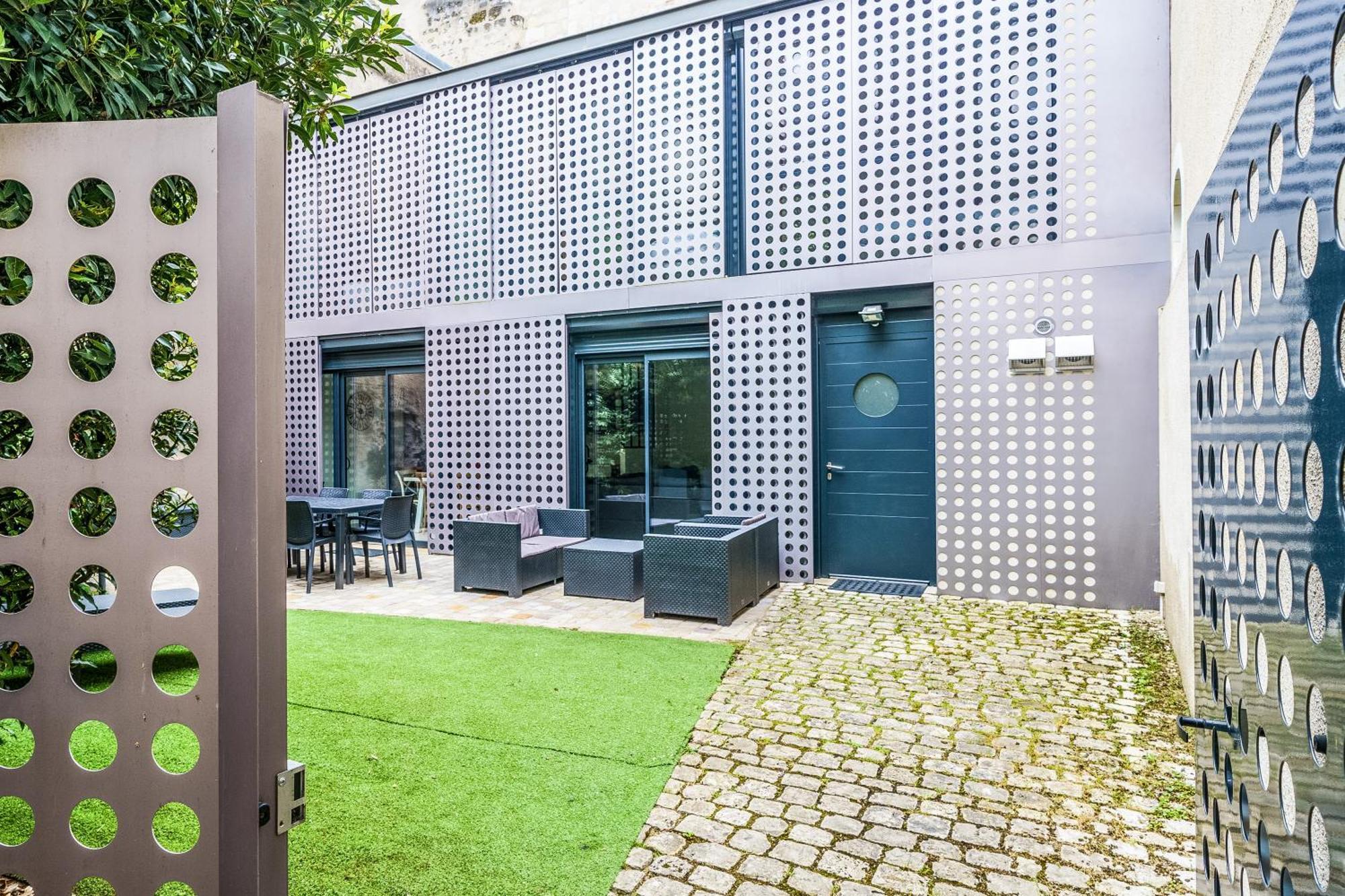 Maison D'Architecte Centre Tours Jardin, Climatisation, Parking 5 P エクステリア 写真